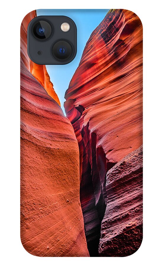 Antelope Canyon iPhone 13 Case featuring the photograph The Mysterious Canyon 1 by Jason Chu