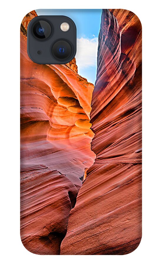 Antelope Canyon iPhone 13 Case featuring the photograph The Mysterious Canyon 3 by Jason Chu