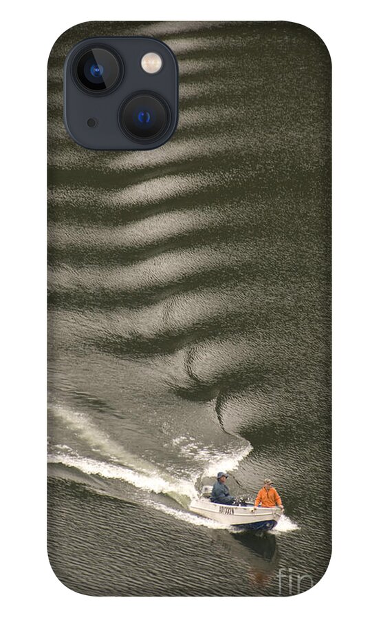 Wake iPhone 13 Case featuring the photograph The Perfect Wake by Peter Kneen