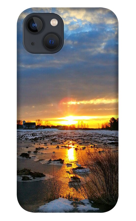 Winter iPhone 13 Case featuring the photograph The Thaw by Brook Burling