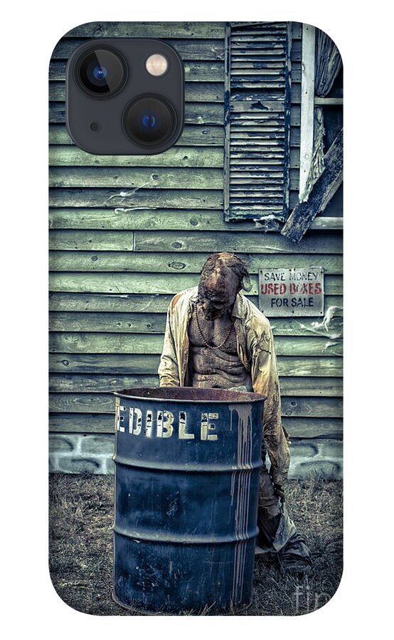 Zombie iPhone 13 Case featuring the photograph The Walking Dead by Edward Fielding