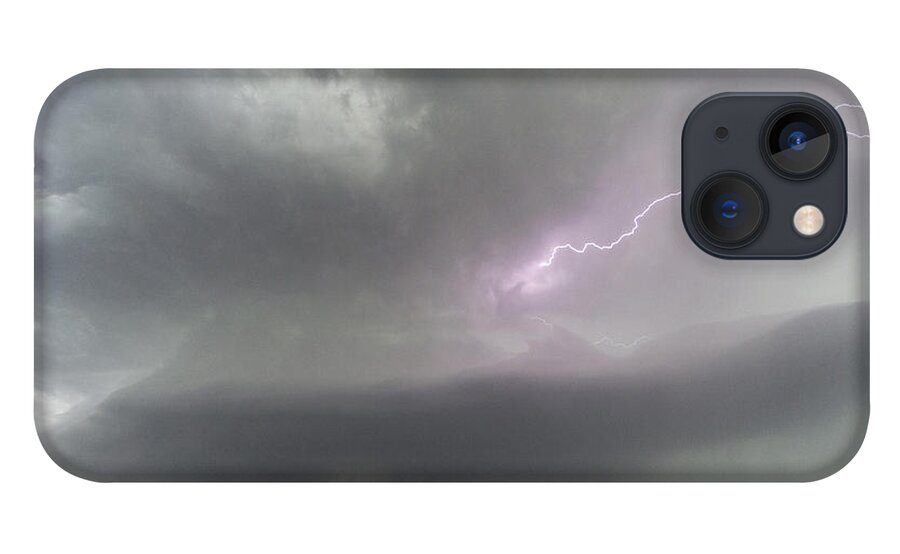 Kansas iPhone 13 Case featuring the photograph Thunderstorm by Rob Graham