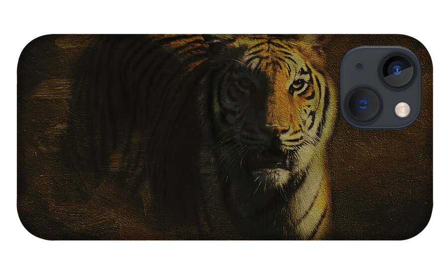 Tiger iPhone 13 Case featuring the photograph Tiger Art by Jayne Carney
