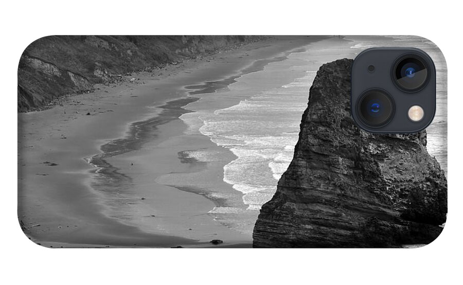 Beach Photographs iPhone 13 Case featuring the photograph Towering Rock by Kirt Tisdale