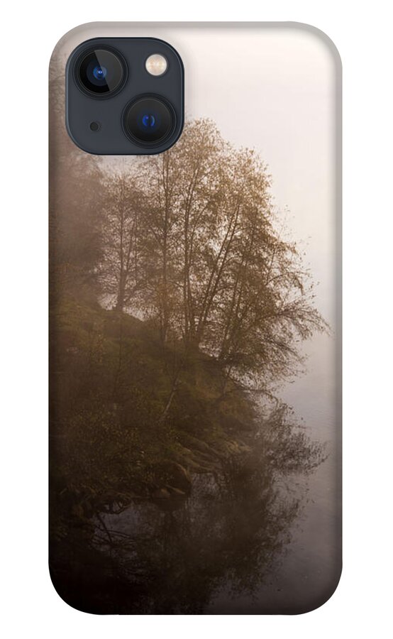 Tree iPhone 13 Case featuring the photograph Tree in the Fog by Janet Kopper