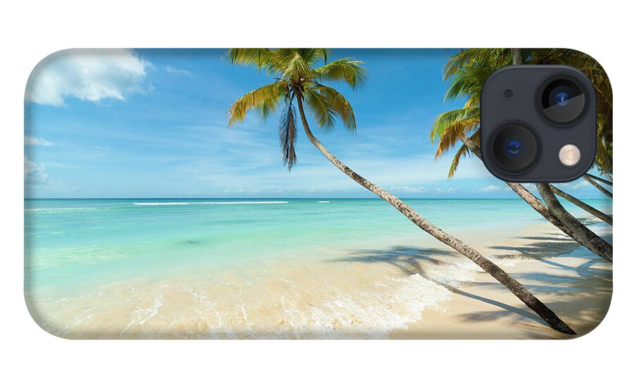 Scenics iPhone 13 Case featuring the photograph Tropical Beach, Caribbean by John Harper