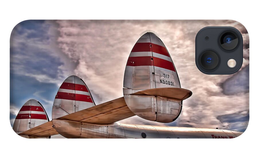 Air iPhone 13 Case featuring the photograph TWA by Maria Coulson