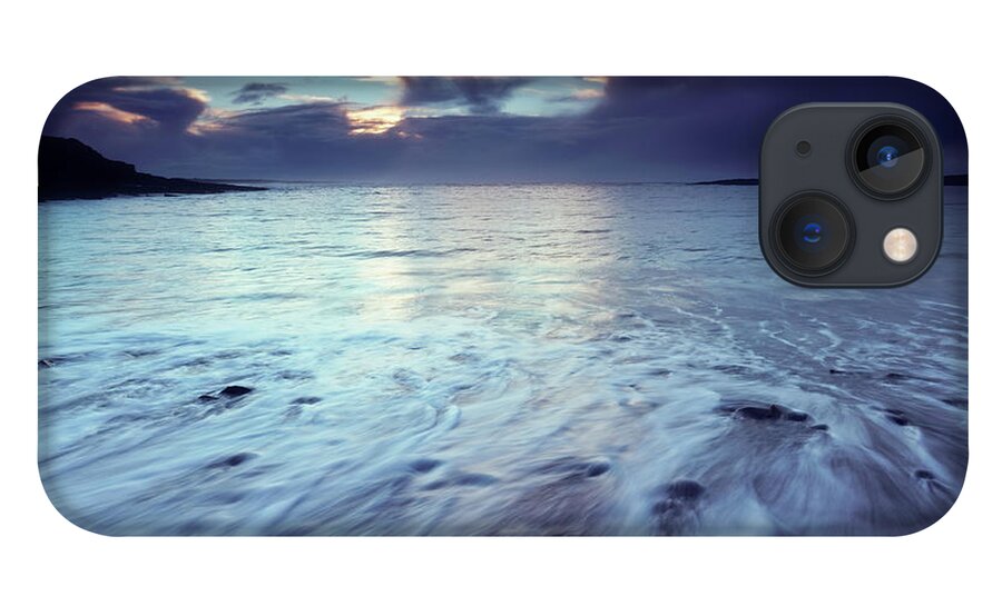 Water's Edge iPhone 13 Case featuring the photograph Twilight At The Atlantic by Mammuth