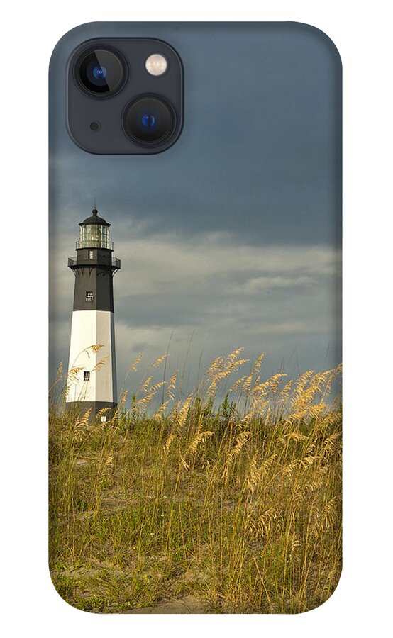 Lighthouse iPhone 13 Case featuring the photograph Tybee First Light II by Carol Erikson