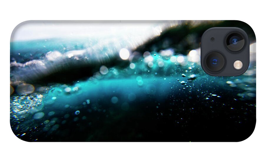 Underwater iPhone 13 Case featuring the photograph Underwater Bubbles by Subman