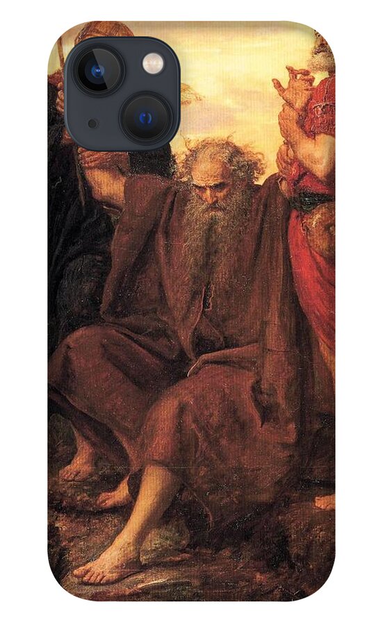 John Everett Millais iPhone 13 Case featuring the painting Victory O Lord by John Everett Millais