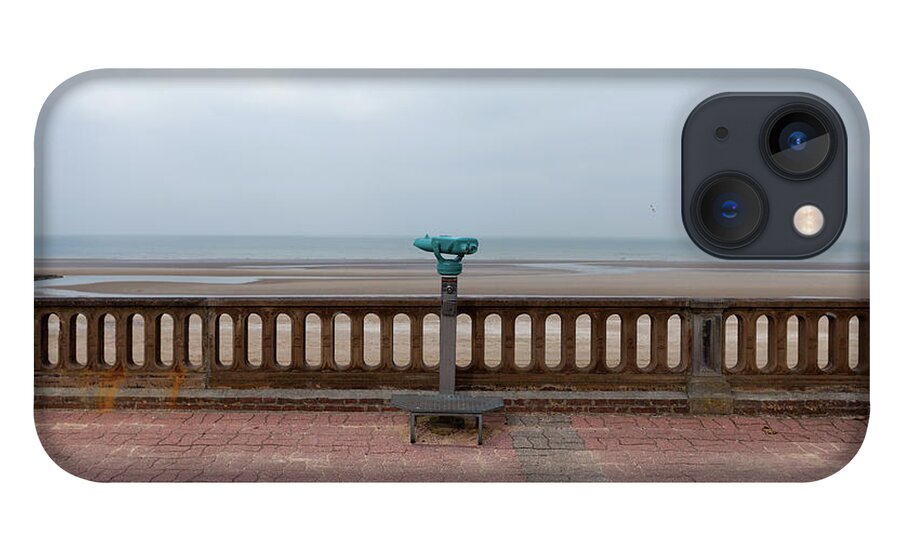 Anticipation iPhone 13 Case featuring the photograph Viewpoint At An Empty Beach by Julio Lopez Saguar