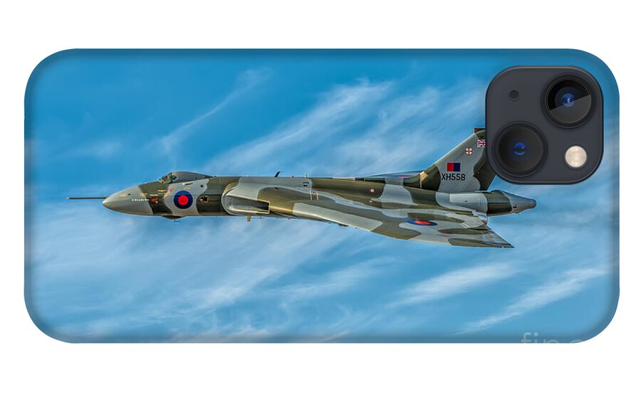 Vulcan iPhone 13 Case featuring the photograph Vulcan Bomber by Adrian Evans