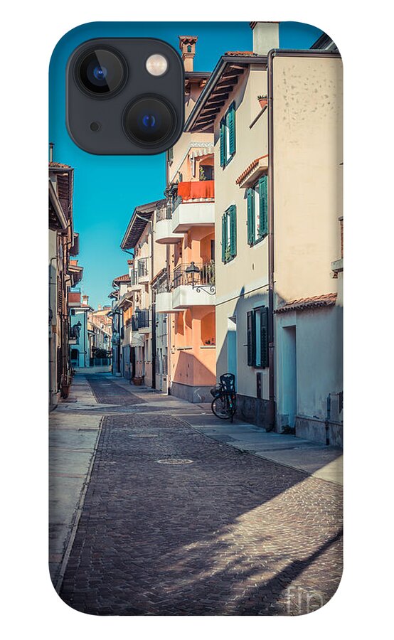 Friaul-julisch Venetien iPhone 13 Case featuring the photograph walking through Grado - through the past by Hannes Cmarits