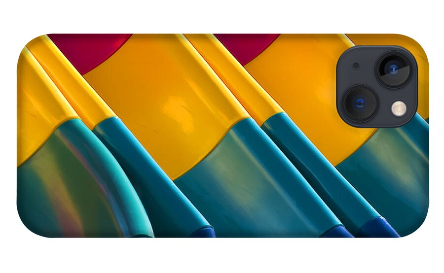 Colorful iPhone 13 Case featuring the photograph Waves of Color by Cathy Kovarik