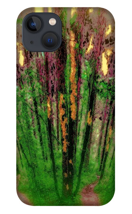 Wax Forest iPhone 13 Case featuring the photograph Wax Forest Cathedral by Laureen Murtha Menzl