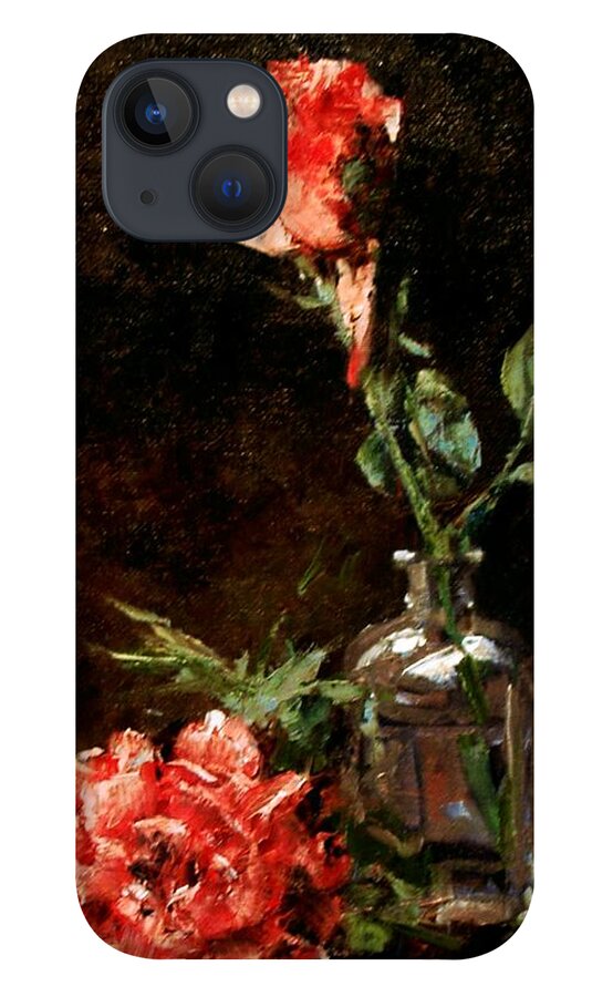 Floral iPhone 13 Case featuring the painting Wild Irish by Jim Gola