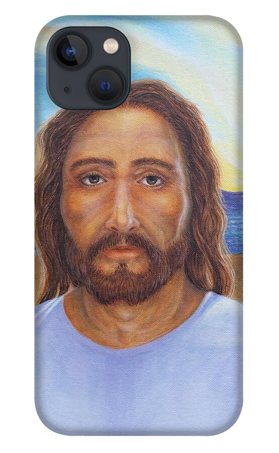 Jesus iPhone 13 Case featuring the painting Will You Follow Me - Jesus by Michele Myers