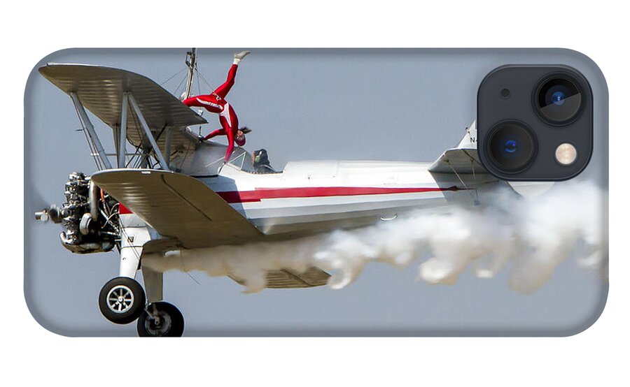 Aviation iPhone 13 Case featuring the photograph Wing Walker 2 by Jim Moss