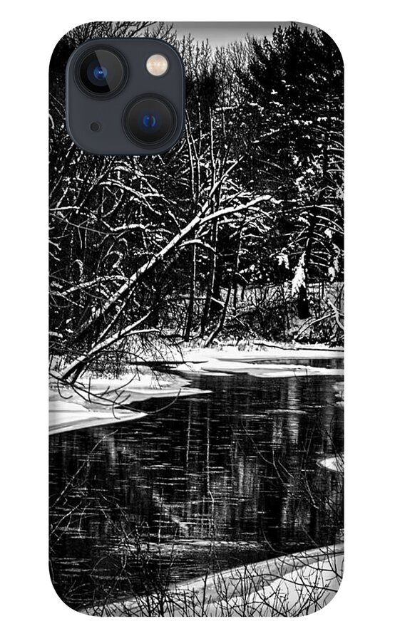 Winter Setting iPhone 13 Case featuring the photograph Winter Solitude by Thomas Young
