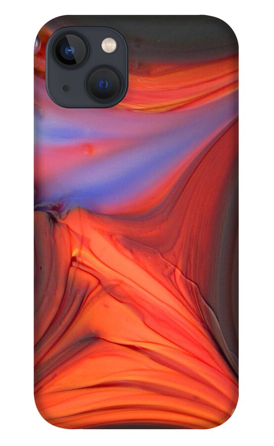 Glass Art iPhone 13 Case featuring the photograph Worlds Away by Kimberly Lyon