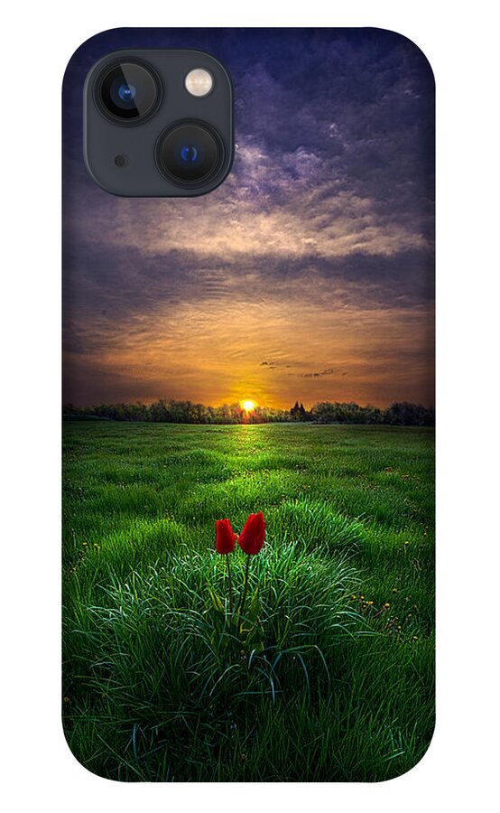Tulips iPhone 13 Case featuring the photograph You and I by Phil Koch