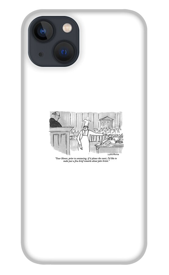 Your Honor, Prior To Sentencing, If It Please iPhone 13 Case