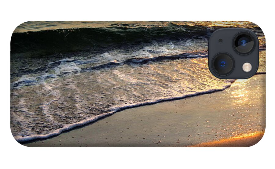 Beach iPhone 13 Case featuring the photograph Gentle Tide #1 by Angela Rath