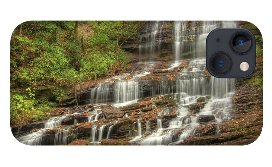 Waterfall iPhone 13 Case featuring the photograph Pearson's Falls - Summer by Doug McPherson