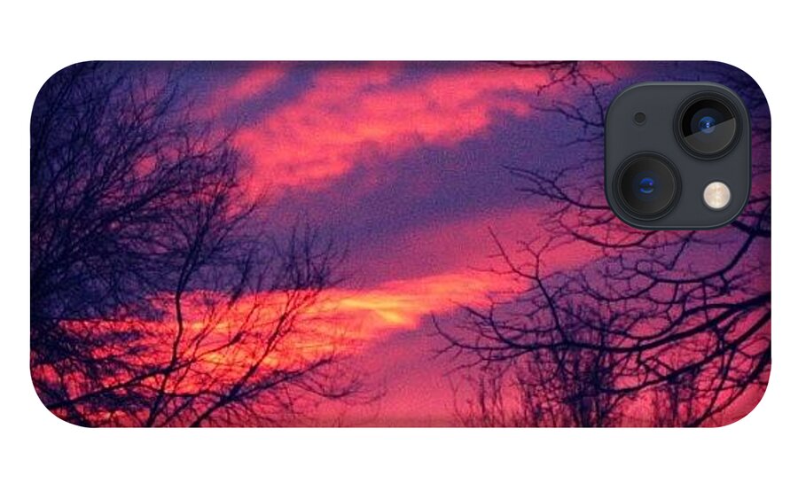 Sunset iPhone 13 Case featuring the photograph Sunset #4 by Luisa Azzolini