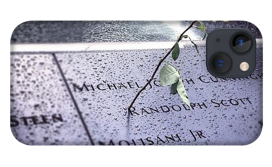 Summer iPhone 13 Case featuring the photograph 9/11 Memorial #911 by Randy Lemoine