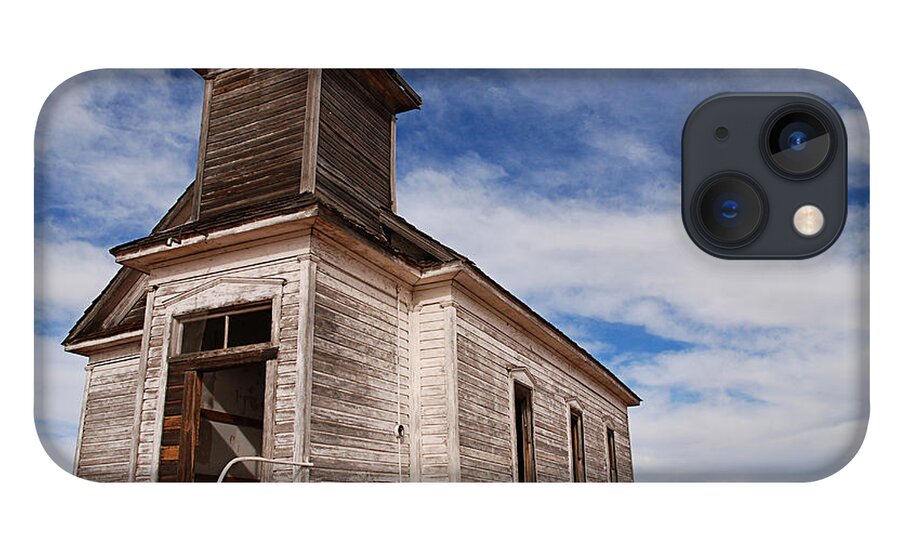 Mel iPhone 13 Case featuring the photograph Abandoned Church by Melany Sarafis