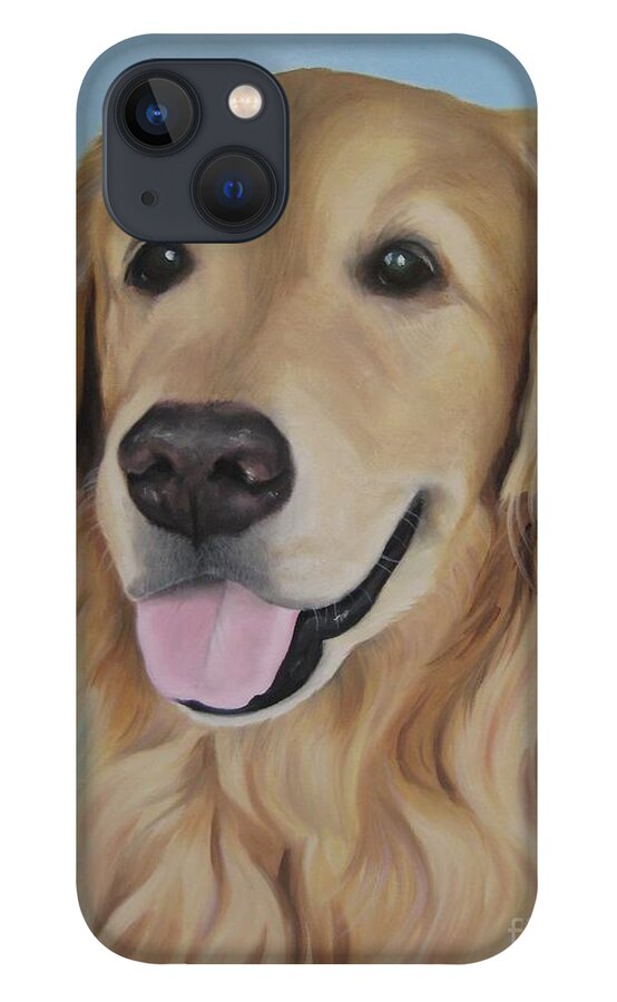 Noewi iPhone 13 Case featuring the painting Baltazar by Jindra Noewi