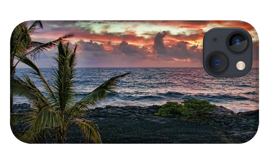 Hawaii iPhone 13 Case featuring the photograph Big Island Sunrise by Gary Beeler