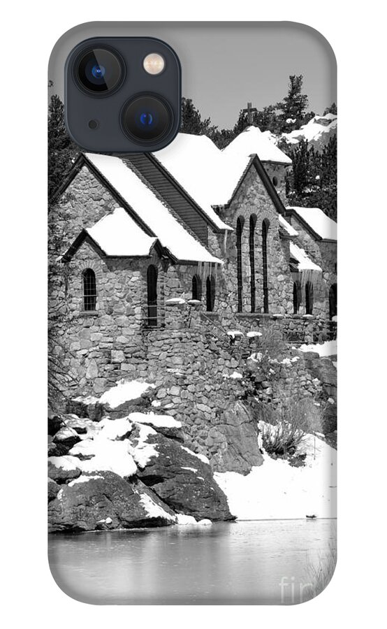 Church iPhone 13 Case featuring the photograph Chapel on the Rocks No. 2 by Dorrene BrownButterfield