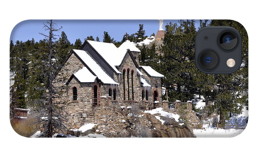 Church iPhone 13 Case featuring the photograph Chapel on the Rocks No. 3 by Dorrene BrownButterfield