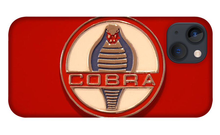 Transportation iPhone 13 Case featuring the photograph COBRA Emblem by Mike McGlothlen