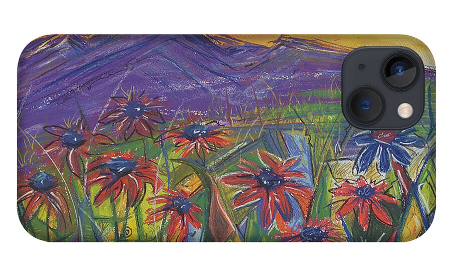 Nature iPhone 13 Case featuring the painting Comfortable Silence by Tanielle Childers