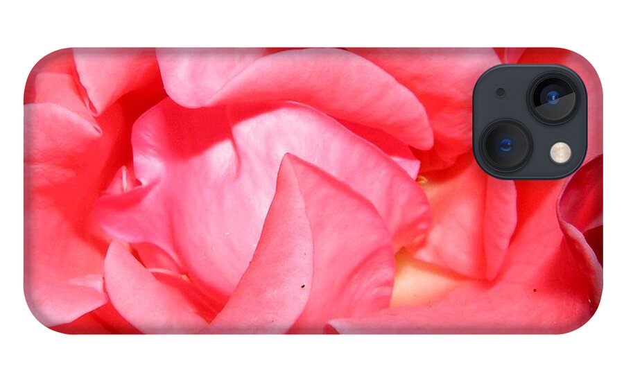 Pink iPhone 13 Case featuring the photograph Delicate Swirls Of Pin by Kim Galluzzo Wozniak