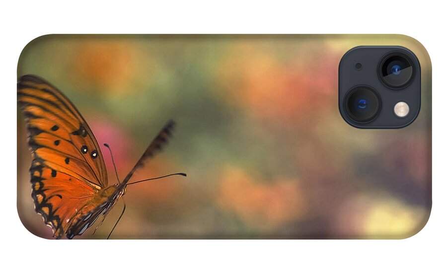 Butterfly iPhone 13 Case featuring the photograph In Flight by Joel Olives
