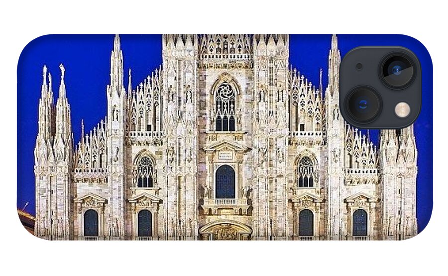 Instawonders iPhone 13 Case featuring the photograph Milan Cathedral (italian: Duomo Di by Tommy Tjahjono
