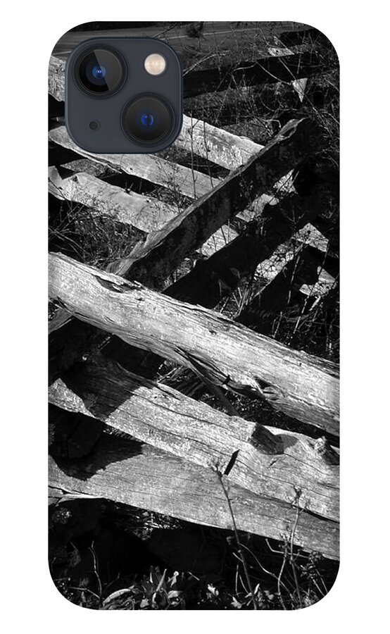 Curtis Neeley iPhone 13 Case featuring the photograph OrchardFence by Curtis J Neeley Jr