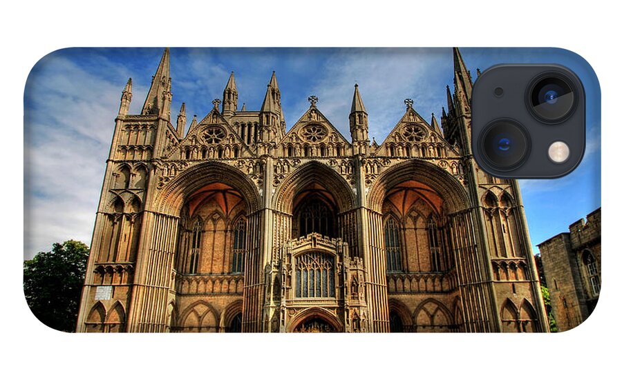 Yhun Suarez iPhone 13 Case featuring the photograph Peterborough Cathedral by Yhun Suarez