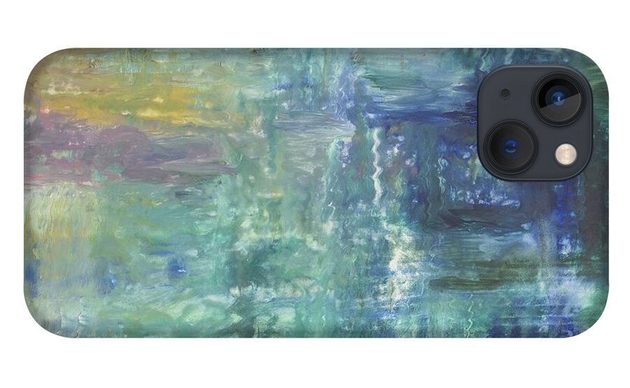 Reflection iPhone 13 Case featuring the painting Reflections by Mr Dill
