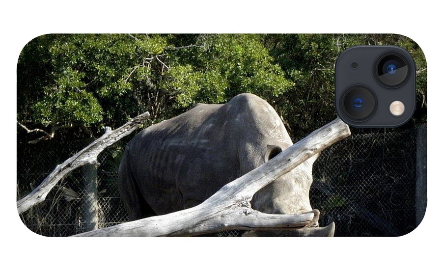 Rhinoceros iPhone 13 Case featuring the photograph Rhino by Kim Galluzzo