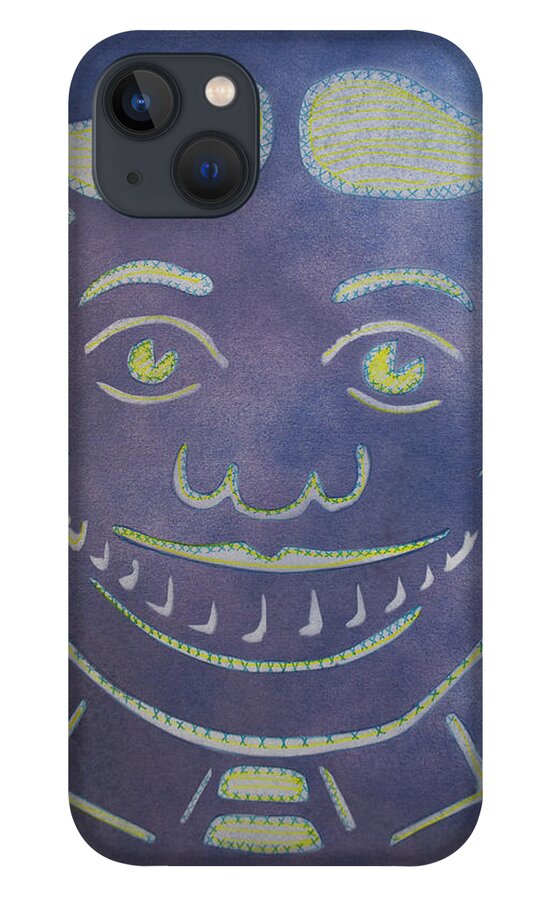 Tillie Of Asbury Park iPhone 13 Case featuring the painting Stitches Tillie by Patricia Arroyo