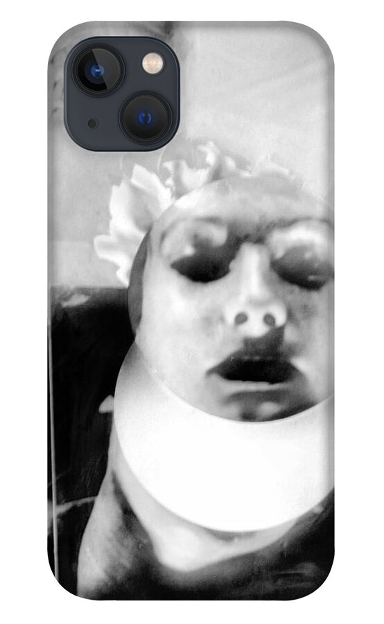 Person iPhone 13 Case featuring the mixed media Think of Things To Come by Rory Siegel