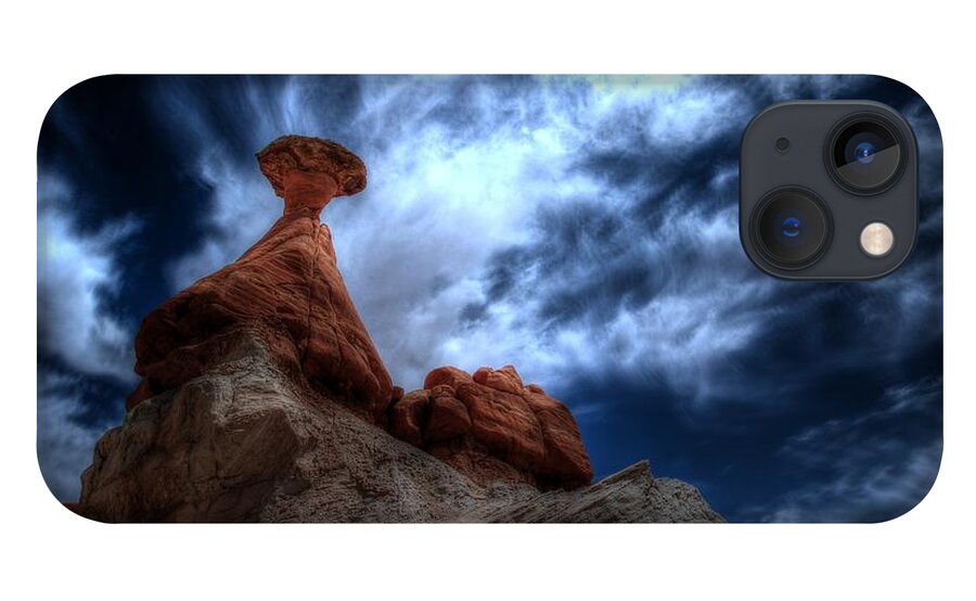 Hoodoo iPhone 13 Case featuring the photograph Toadstool by Jonathan Davison