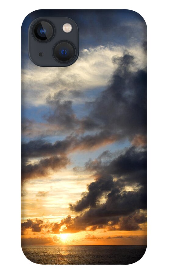 Tropical iPhone 13 Case featuring the photograph Tropical Sunset by Fabrizio Troiani