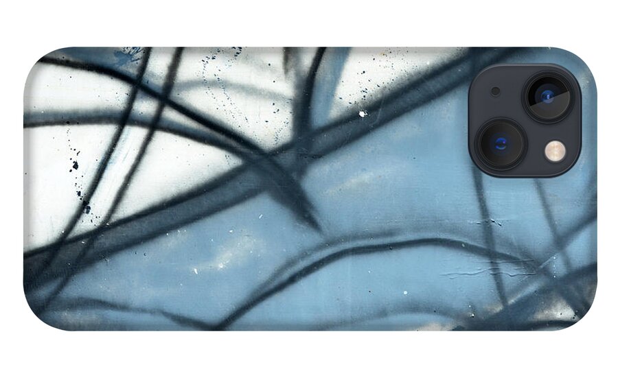 Abstract iPhone 13 Case featuring the painting Verses by Chriss Pagani